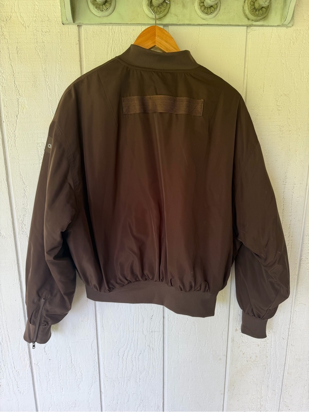ALO Brown Bomber Jacket - Picture 2 of 4